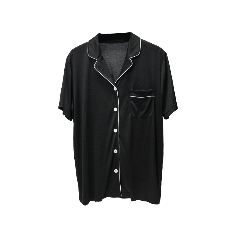 Polyester bambu tyg kvinnors pyjamas