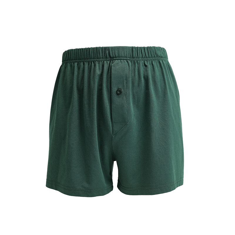 Bambuviskos bomull och spandex herrboxare 