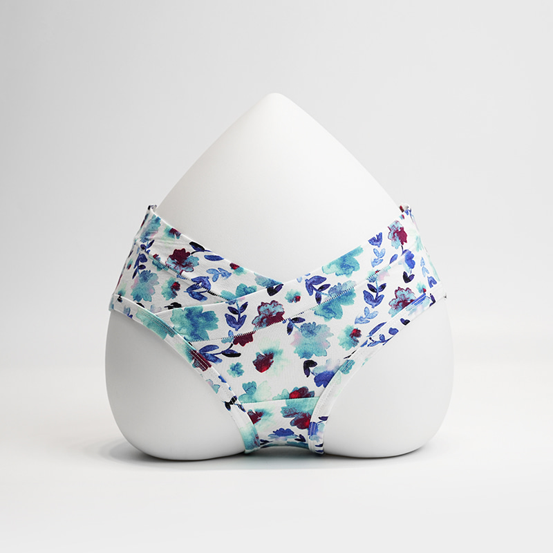 Bambuviskostryckta moderska trosor