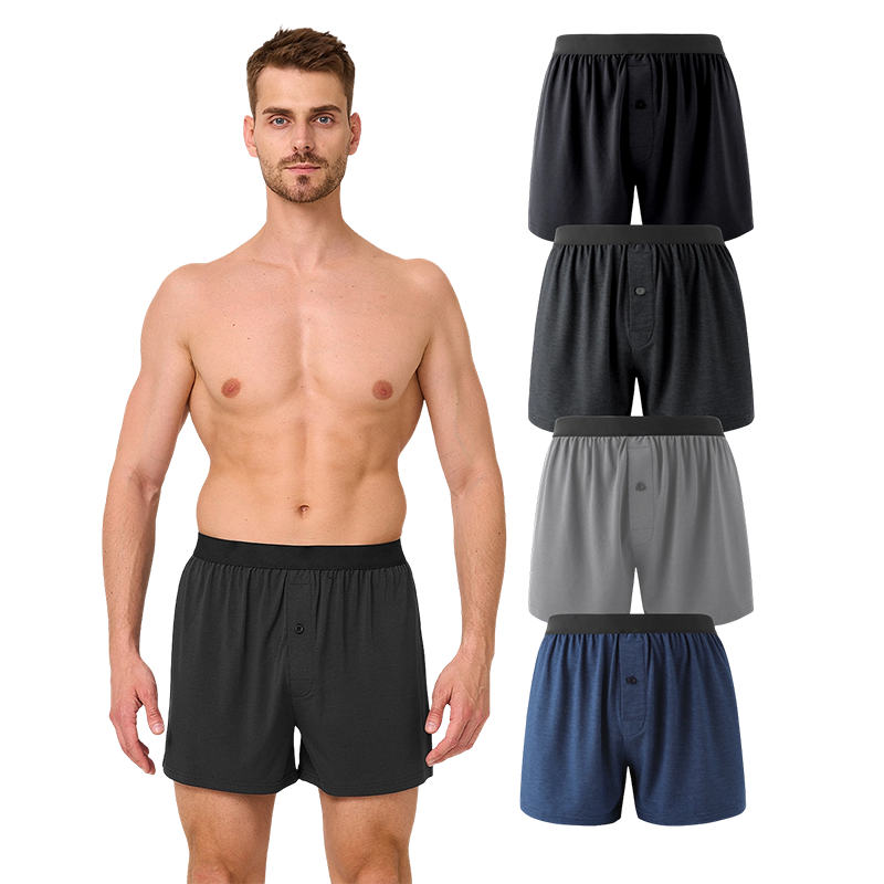 Boxershorts för män med lös passform